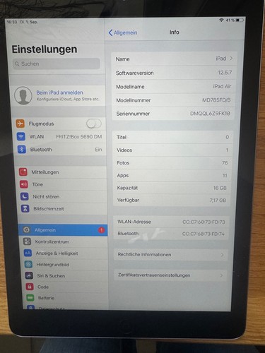 Apple ipad air - apple,